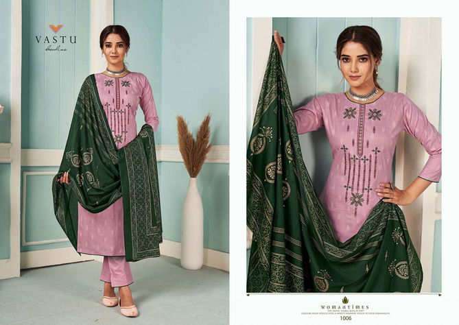 Elira Vol 1 By Vastu Cotton Printed Kurti With Bottom Dupatta Wholesale Price In Surat